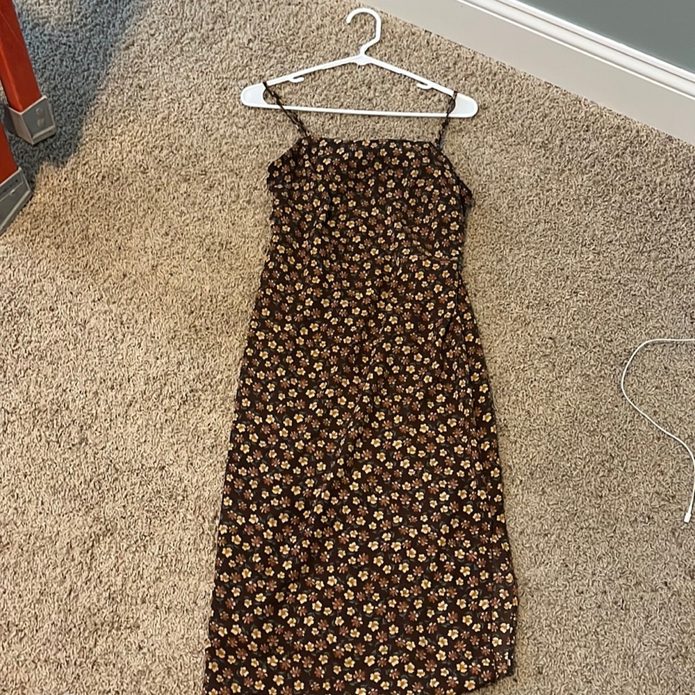 Long brown dress from Von Maur, hardly worn and in good condition